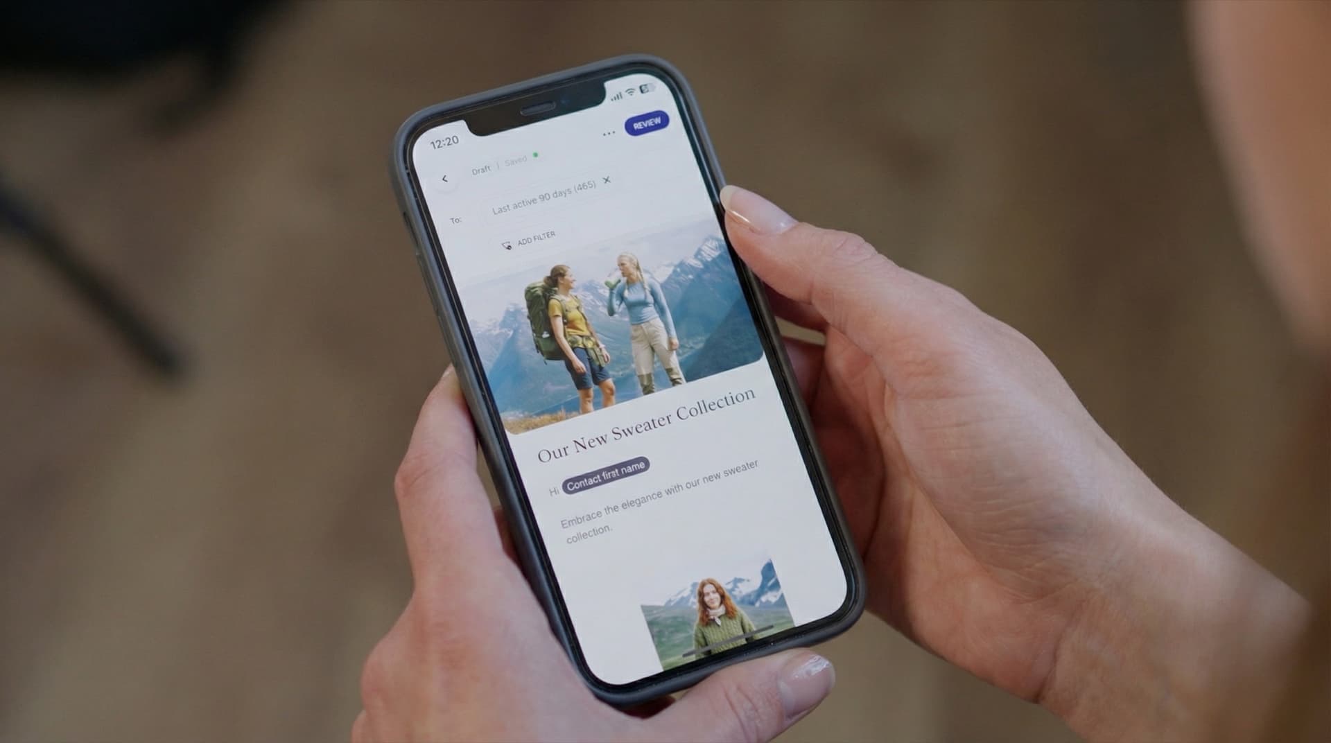 The Spoks mobile app for Shopify